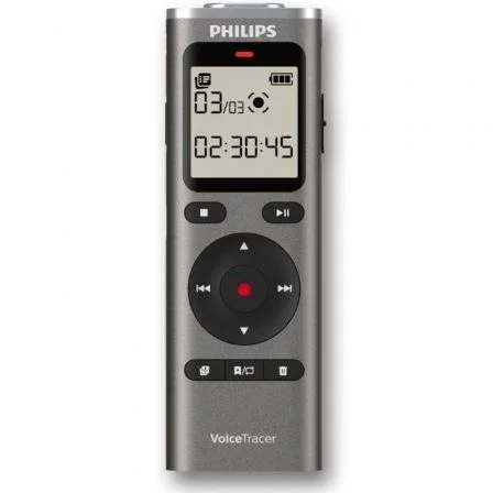 Philips VoiceTracer DVT1170 Grabadora de Voz 8GB Plata Philips VoiceTracer DVT1170 Grabadora de Voz 8GB Plata